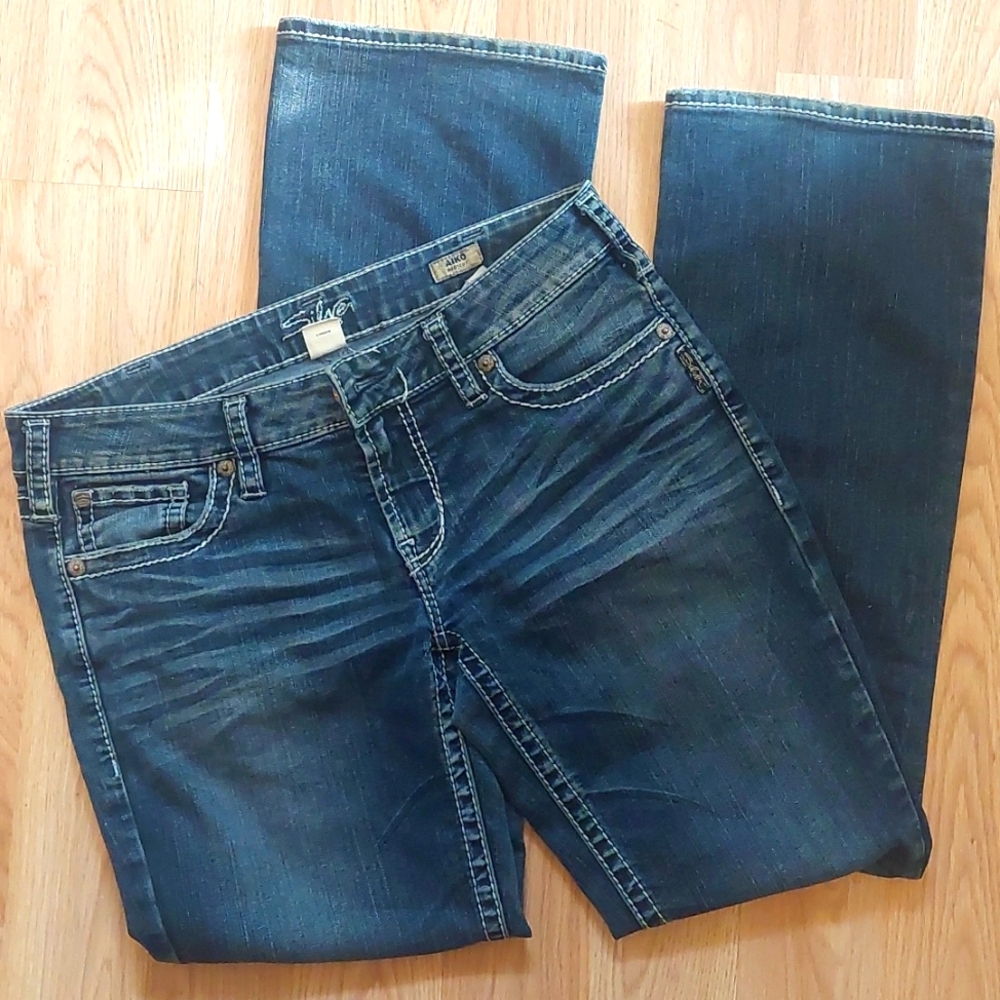 Silver jeans